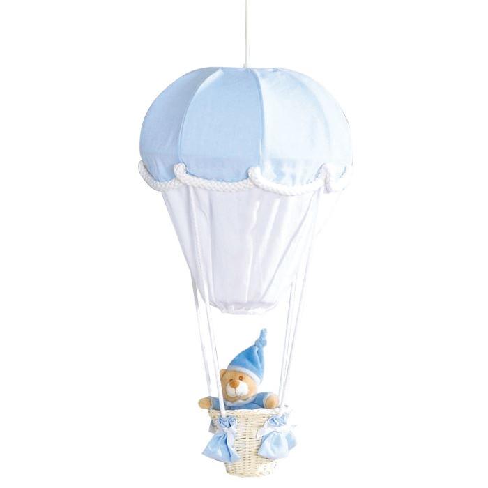 DOMIVA Lampe montgolfiere - Ciel et Blanc