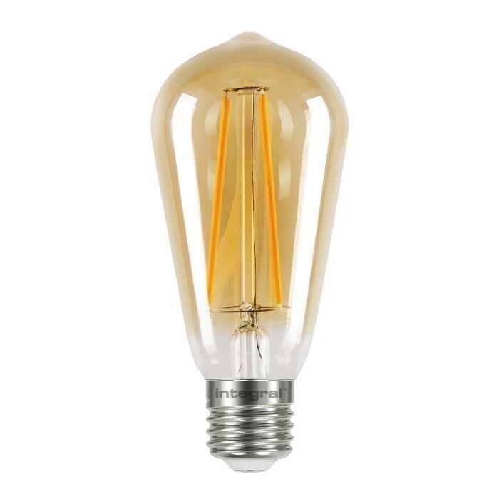 INTEGRAL LED Ampoule décorative ST64 E27 2,5 W équivalent a 40 W