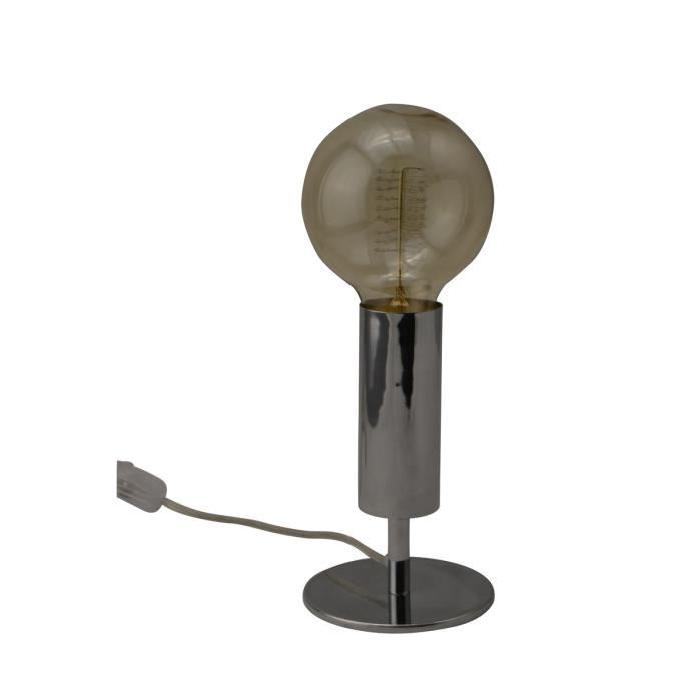 Lampe a poser vintage LED Vip 9,8 cm chrome