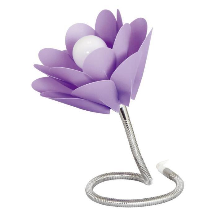 RANEX Lampe a poser Lotus 6000.591 violet