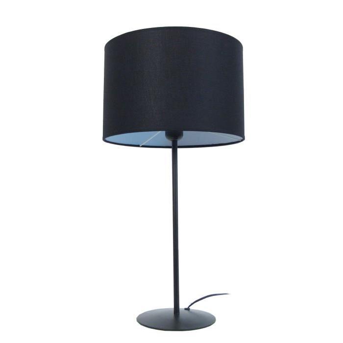 ALFENA ROND Lampe a poser 30x30x58 cm - Noir