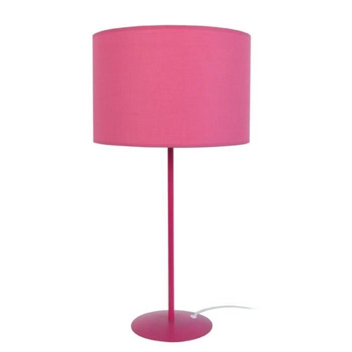 ALFENA ROND Lampe a poser 30x30x58 cm - Rose