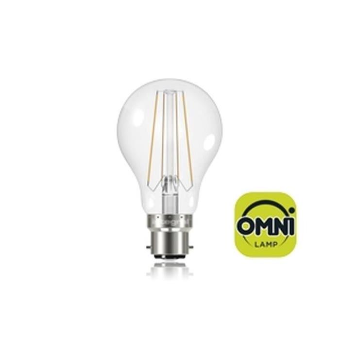 INTEGRAL LED Ampoule B22 filament 806lm 6W équivalent a 60W