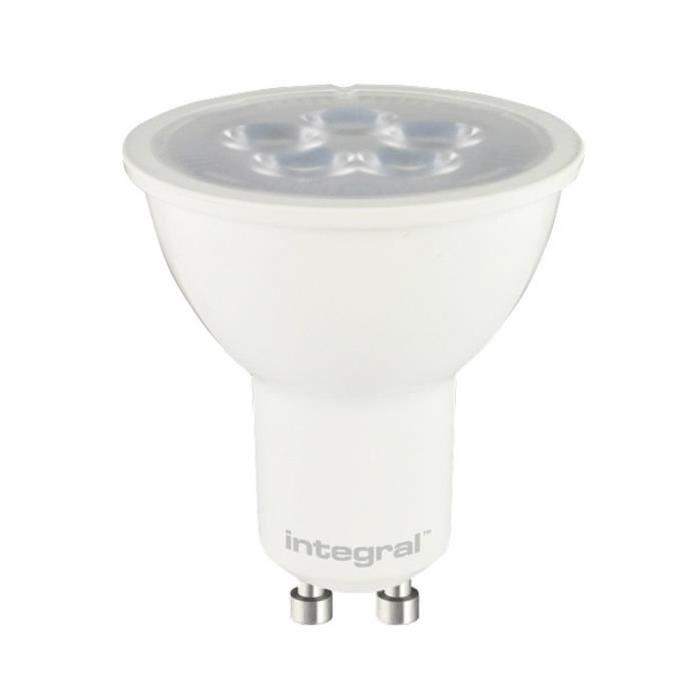 INTEGRAL LED Ampoule spot GU10 480lm 6,5W équivalent a 50W