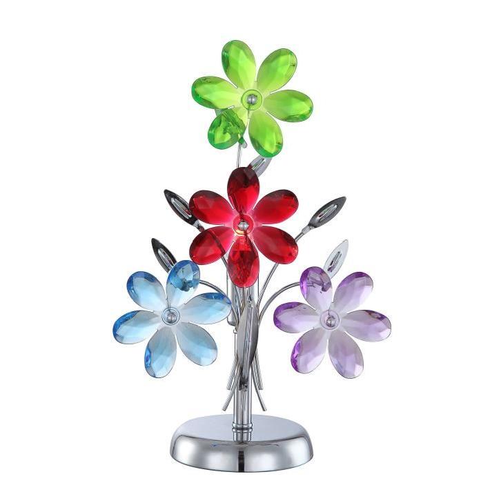 GLOBO Lampe a poser  L24 x l14 x h37 cm - Multicolore