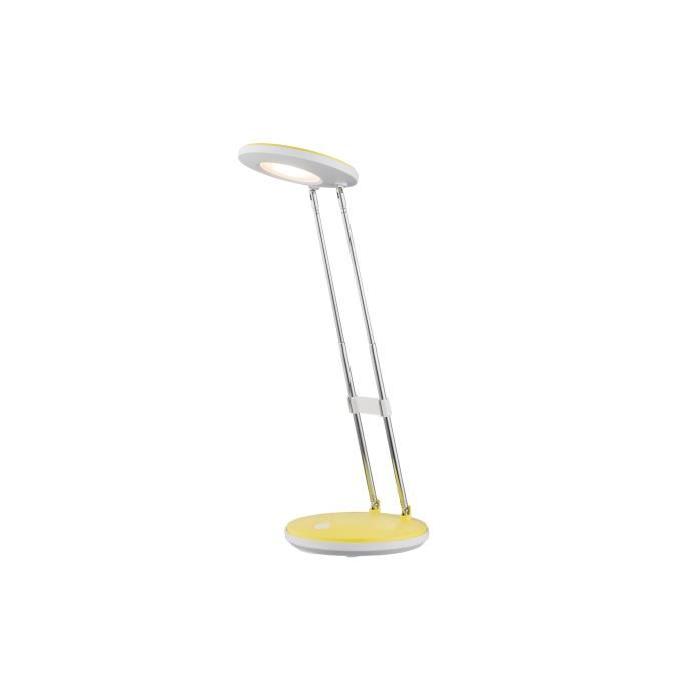 GLOBO Lampe a poser plastique L12,6 x l47,5 x h35,5 cm - Jaune