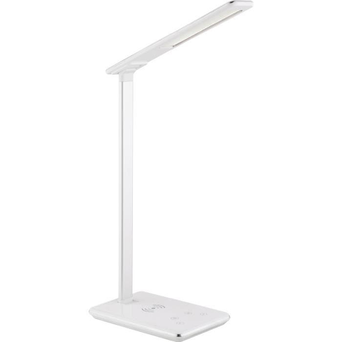 Lampe a poser LED en plastique 50x12x25cm Blanc