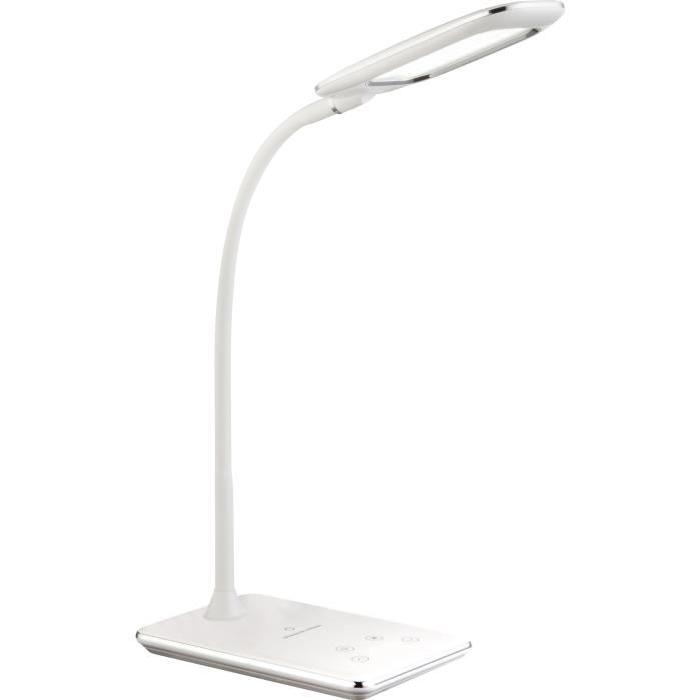 Lampe a poser LED en plastique 56x29xcm Blanc