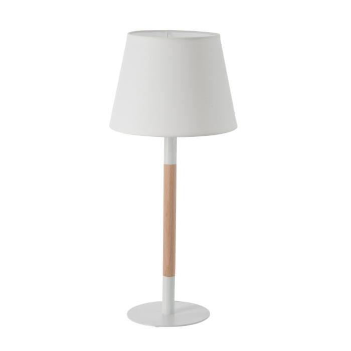 Lampe E14 Vint Met/Bs Bla 23x23x52cm