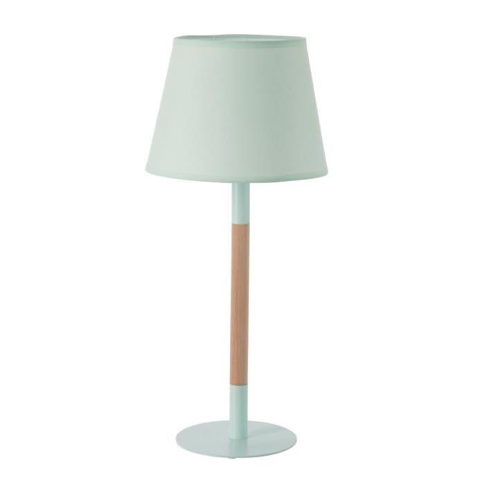 Lampe Vintage E14 Met/Bs Vert 23x23x52cm