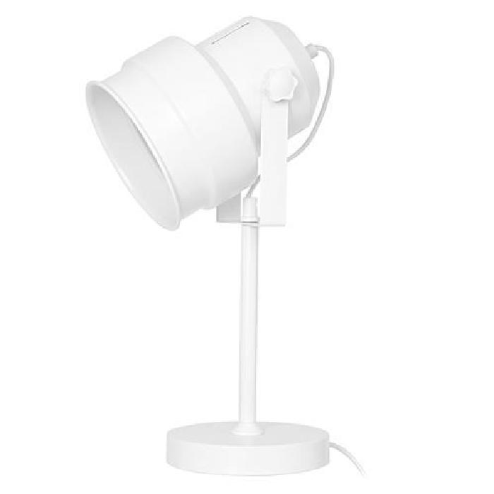 PRESENT TIME Lampe d'appoint Studio en métal 42 cm blanc