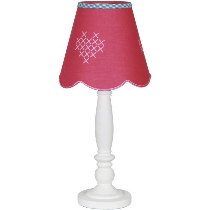 LIEF Lampe a poser enfant rose