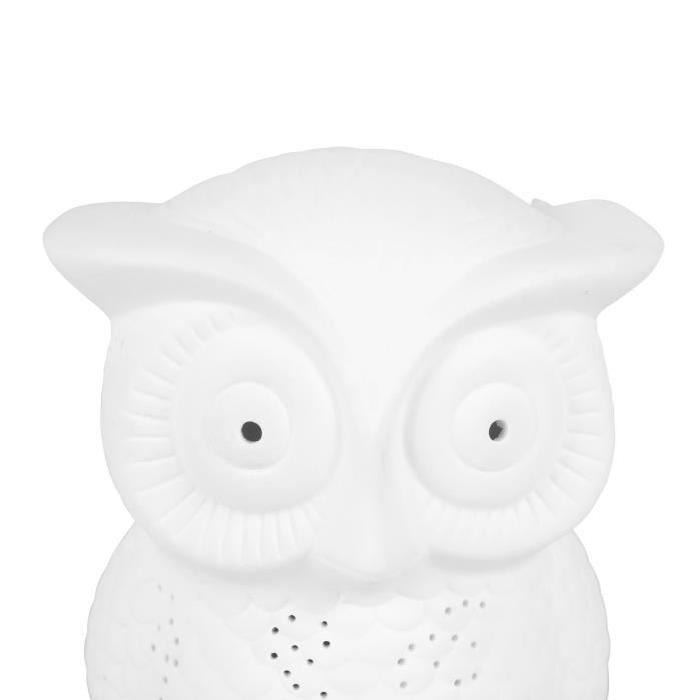 SEMA Lampe Porcelaine Hibou