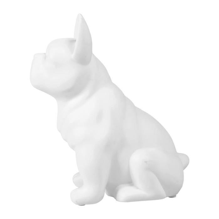 SEMA Lampe Porcelaine Bouledogue