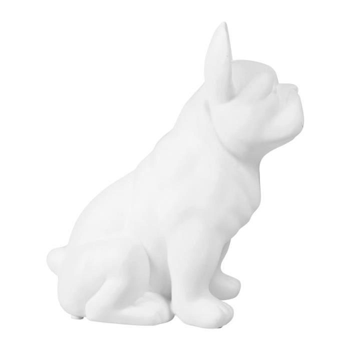 SEMA Lampe Porcelaine Bouledogue