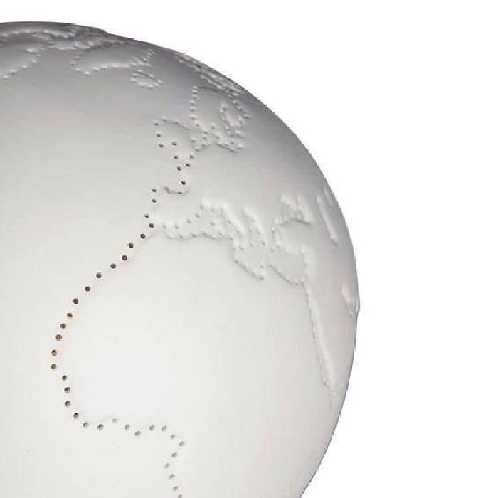 SEMA Lampe Porcelaine Globe