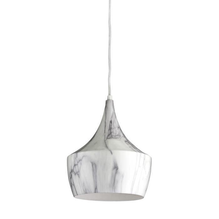 Lustre - suspension  effet marbre 19x135 cm E27 40 W