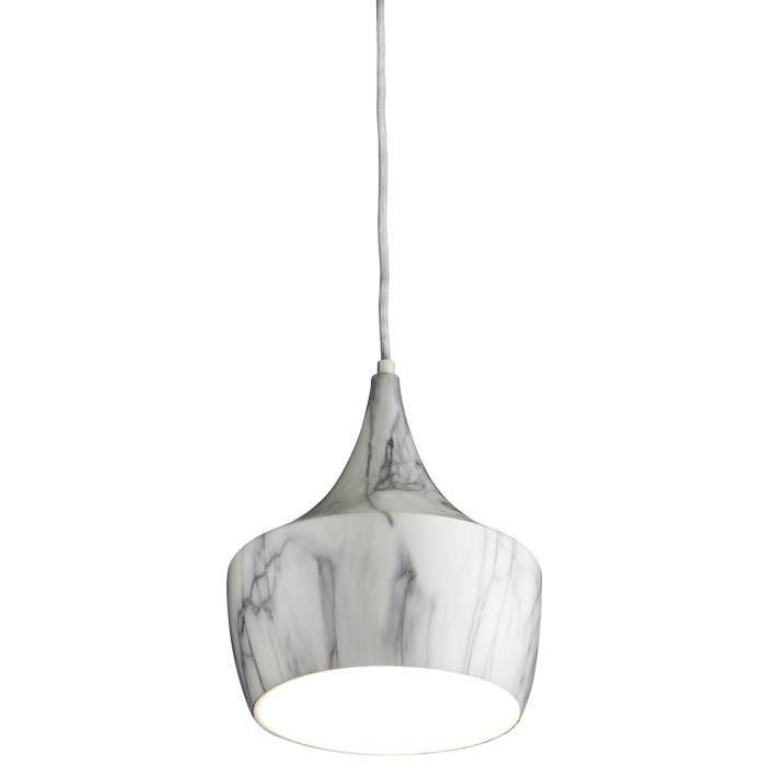 Lustre - suspension  effet marbre 19x135 cm E27 40 W