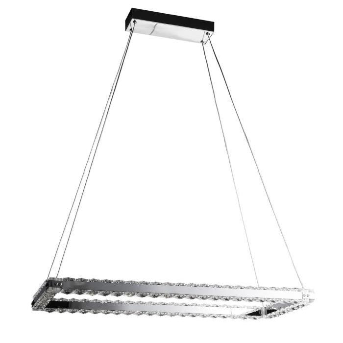 Lustre - suspension rectangle 70x30x120 cm LED 18 W