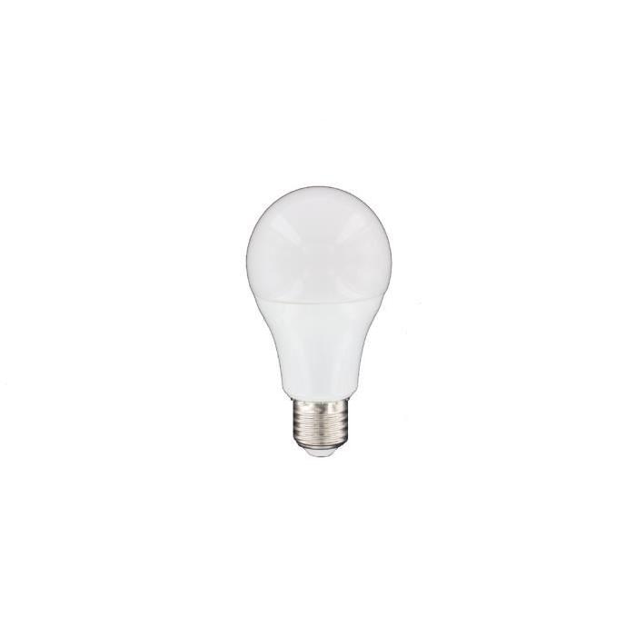 NITYAM Ampoule Led E27 standard globe 12W blanc chaud équivalent 75W