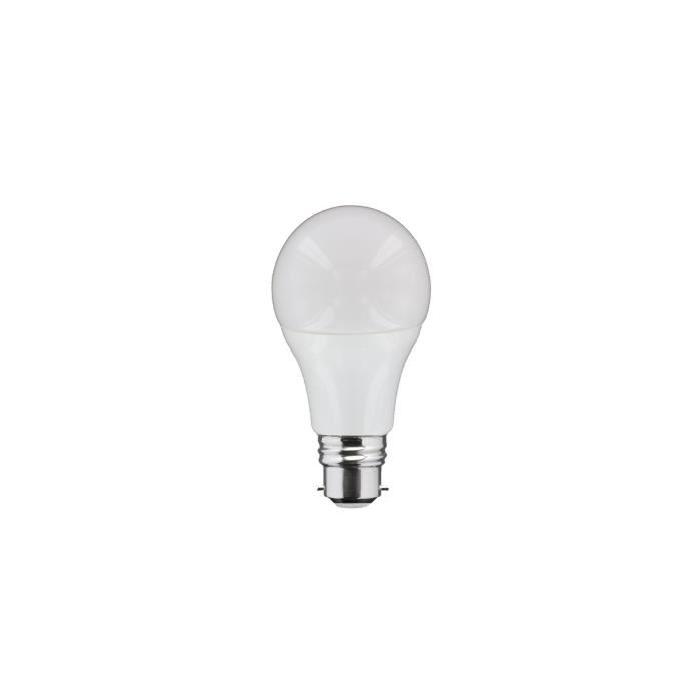 NITYAM Ampoule Led B22 standard globe 8W blanc chaud équivalent 60W