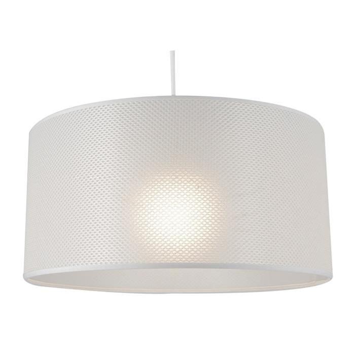 Suspension Rejilla E27 60 W blanc