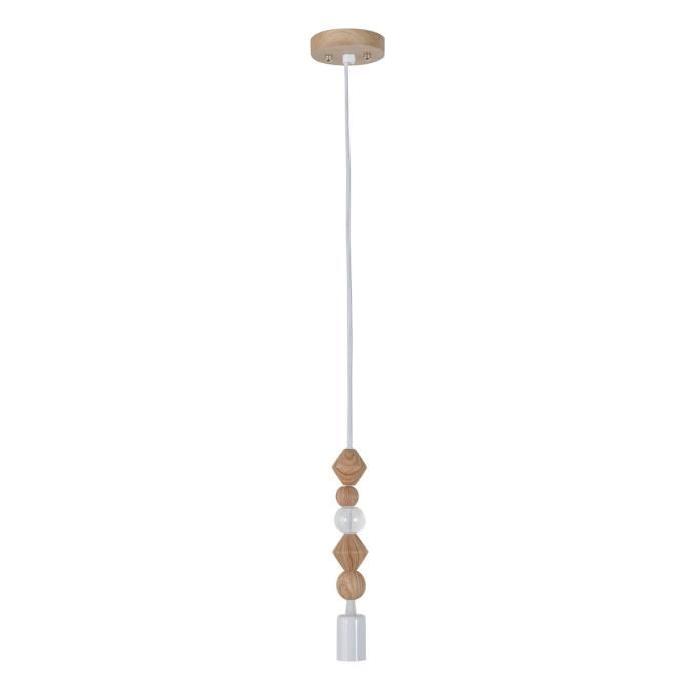 HAIKU Suspension D 10 x H80 cm Bois naturel