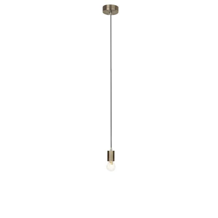 BRILLIANT Suspension fil Coppra - Laiton antique brillant