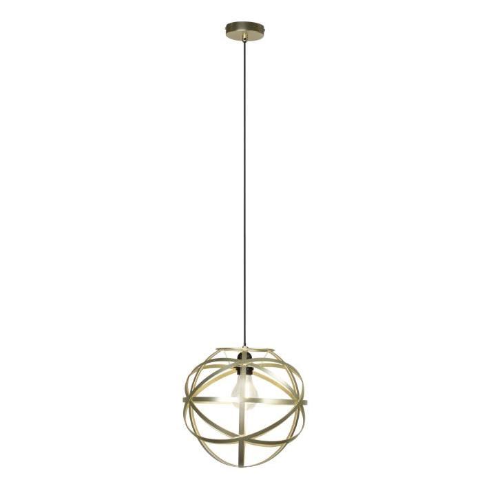 MAOL Suspension métal - 154x32,5cm - Fil laiton poli