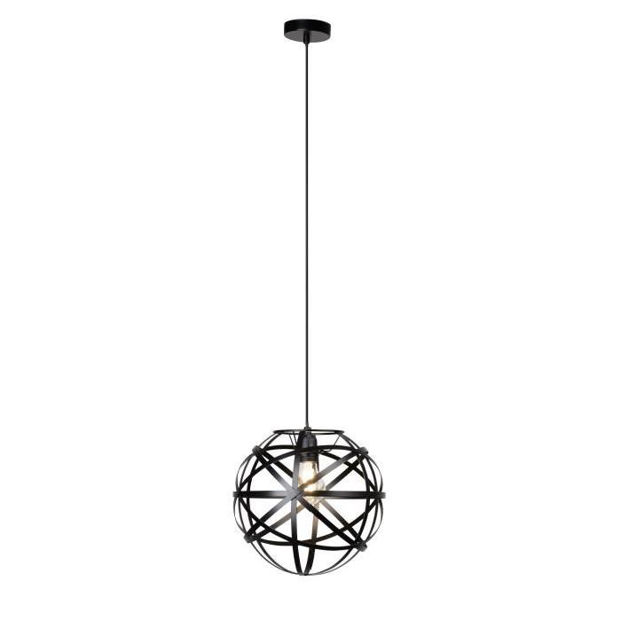 MAOL Suspension métal - 120x32cm - Noir