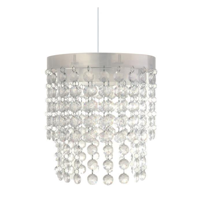 DIAM S Lustre - suspension avec pampilles E27 60W transparent