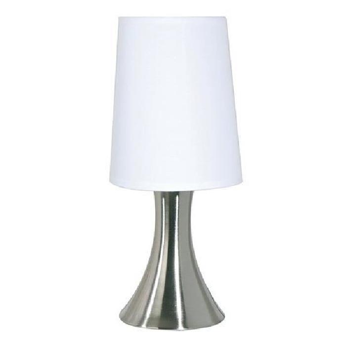 TILT Lampe a poser en métal hauteur 31cm E14 40W gris