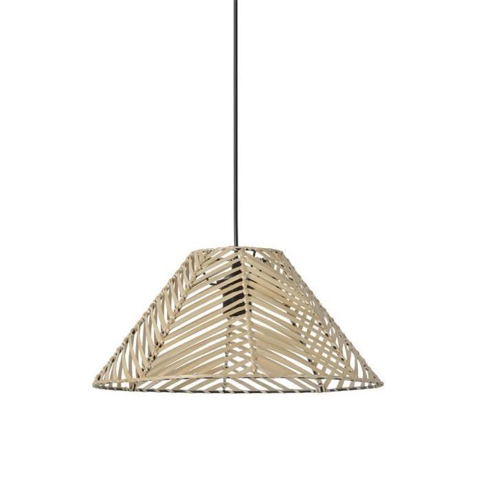 SEBU Lustre - suspension rotin 38,5 cm E27 100W