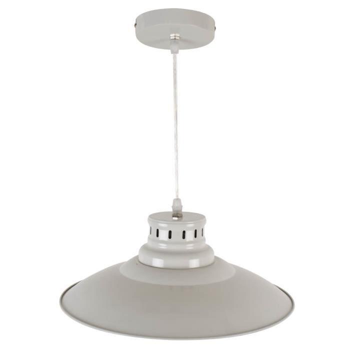 ADELE Lustre - suspension en métal E27 60W creme