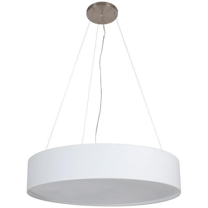 Lustre - suspension 3 lumieres Obi Ř60 cm E27 60 W blanc