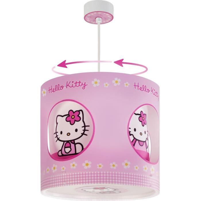 Lustre - suspension rotative HELLO KITTY enfant