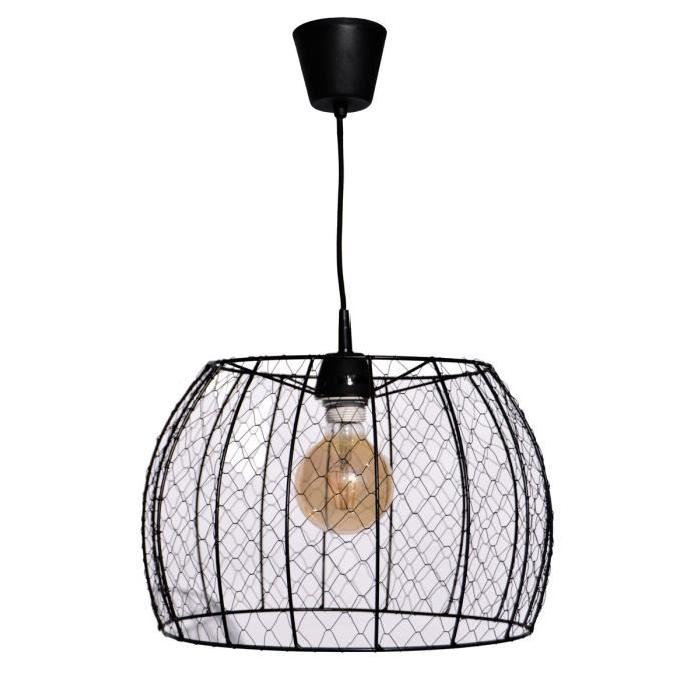 Lustre - suspension Wirya Ř35 cm noir