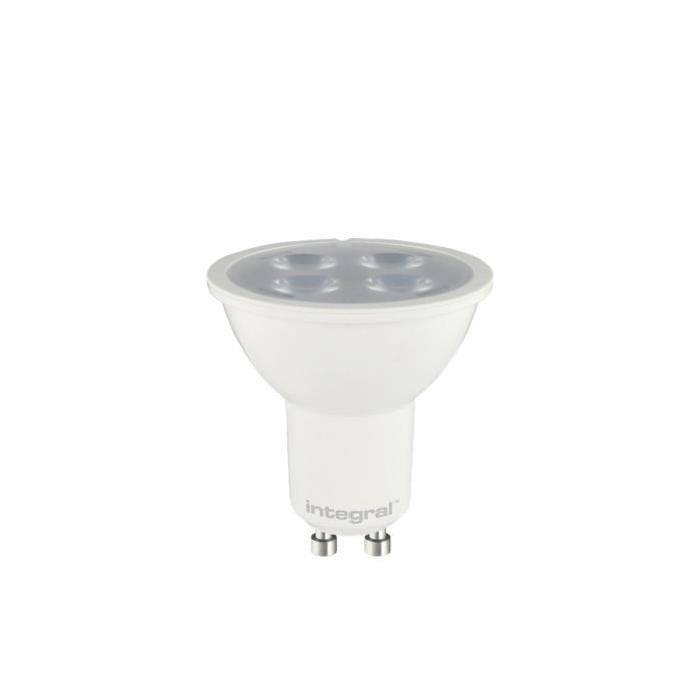 INTEGRAL LED Ampoule Spot GU10 5.5W équivalent a 50W 4000K 385lm Dimmable