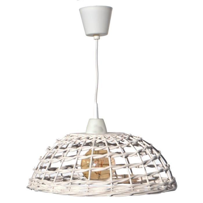 Lustre - suspension Badiane 40 cm blanc