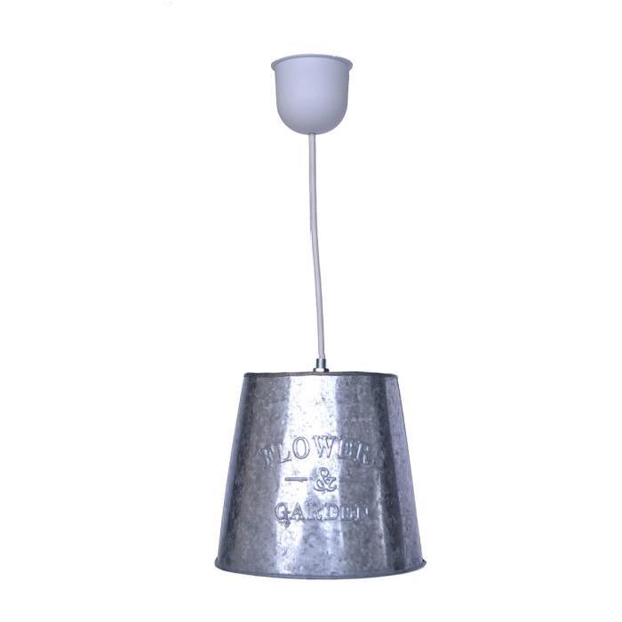 Lustre - suspension Zinka 19 cm zinc