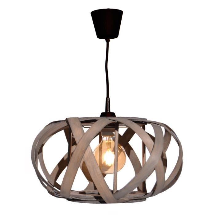 Lustre - suspension Aloa 40 cm gris