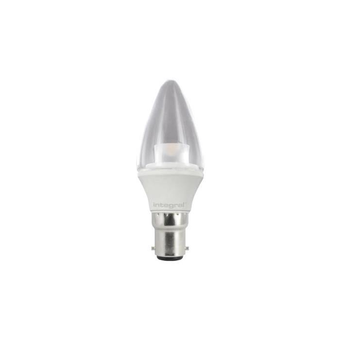 INTEGRAL LED Ampoule Flamme B15 250lm 3,4W équivalent a 25W 2700k Claire