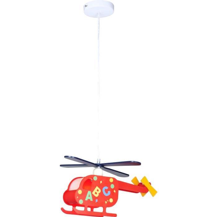 GLOBO LIGHTING Suspension multicolore - H 35 x P 10 x Ř 97 cm