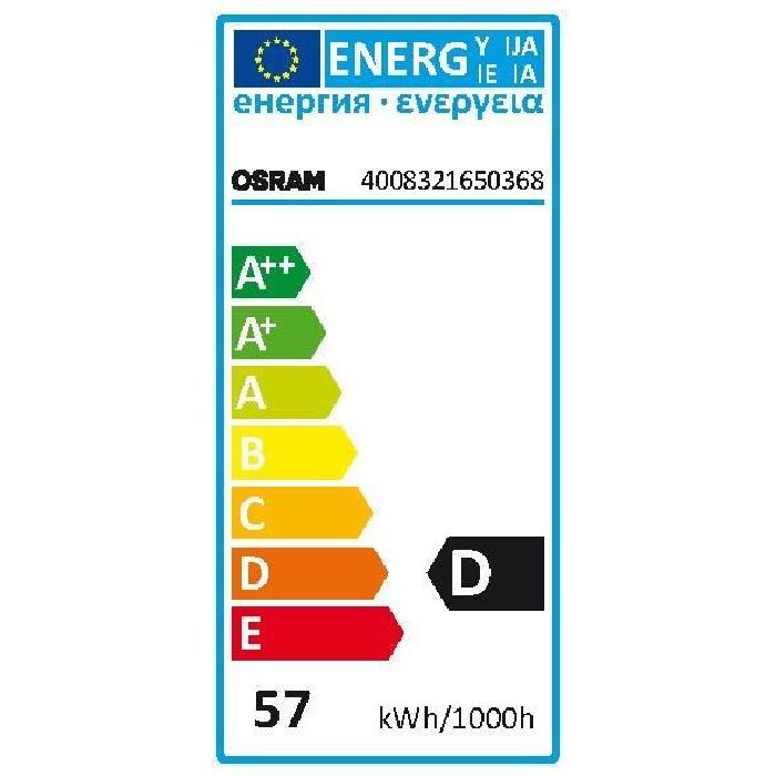 OSRAM Lot de 2 ampoules Eco-Halogenes E27 57 W équivalent a 75 W forme classique