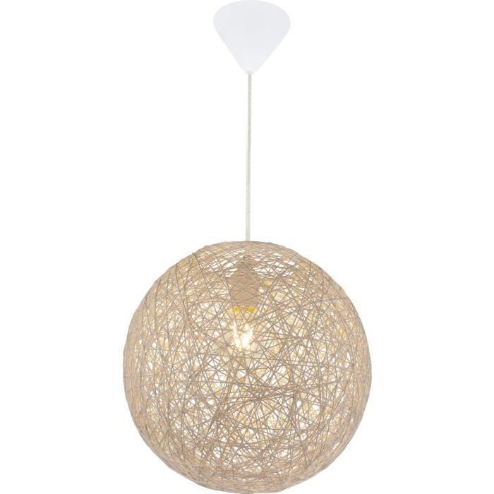 Suspension en plastique 120x32x32cm Beige