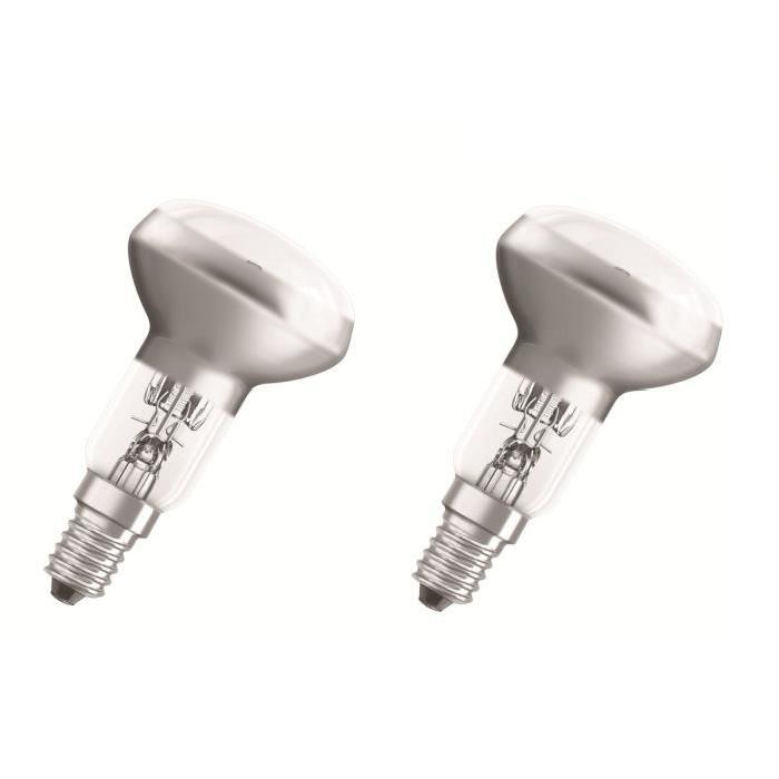 OSRAM Lot de 2 Ampoules spots Eco-Halogenes R50 E14 30 W équivalent a 40 W