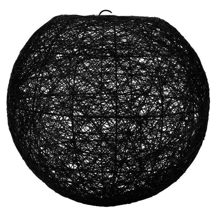 SEMA Lustre - Suspension Boule Noire - D30cm