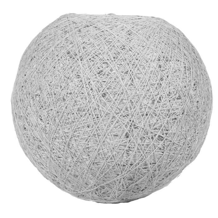 SEMA Lustre - Suspension Boule Grise - D30cm