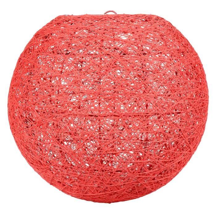 SEMA Lustre - Suspension Boule Rouge - D30cm