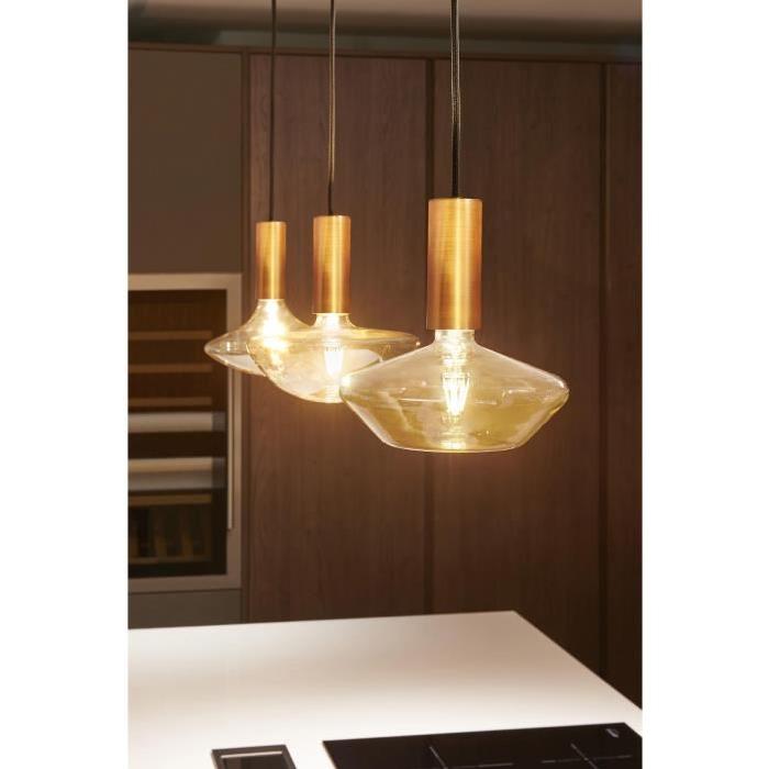 SYLVANIA Ampoule - Suspension LED a filament E27 Sylcone Toledo Retro GX200 3 W équivalence 40 W ambrée